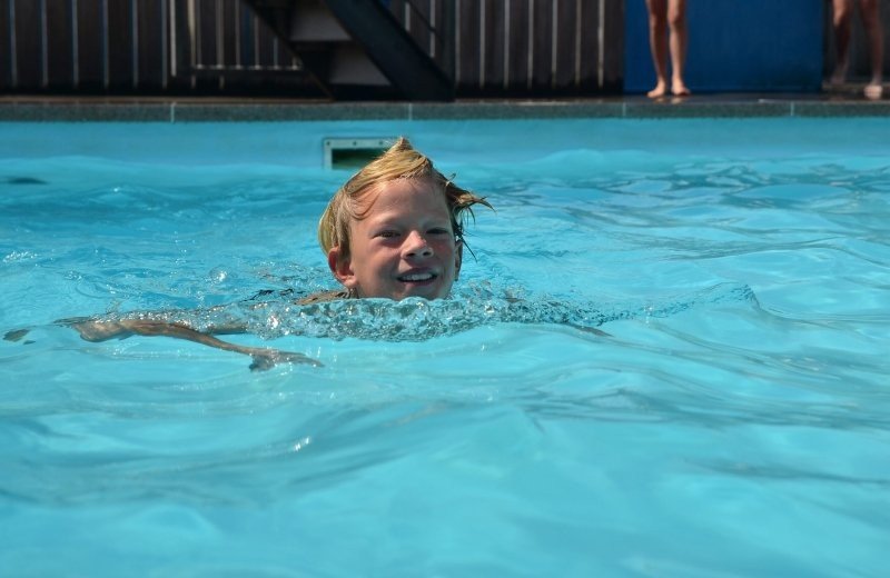Camping met zwembad