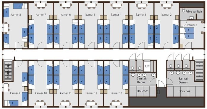 Plattegrond 't Zomerhuis